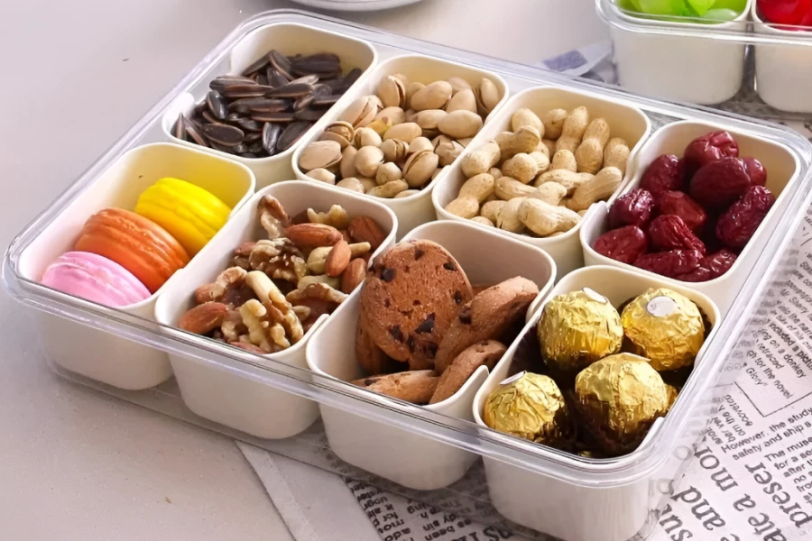 Food Storage Tray with Lid
