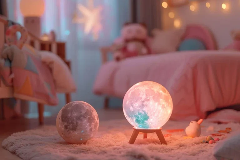 LED Moon Lamp with Diffuser Function