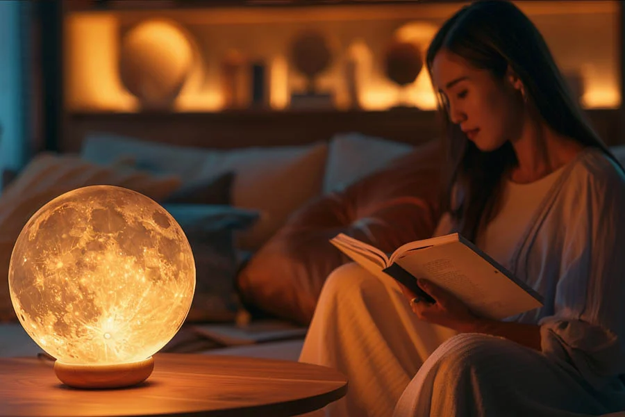 Cool Mist Moon-Shaped Humidifier
