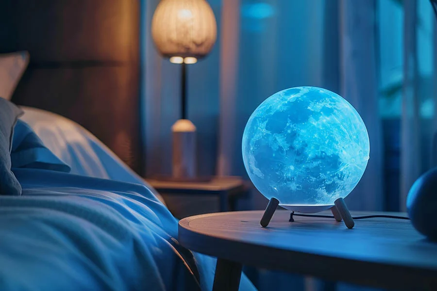 LED Moon Lamp with Diffuser Function